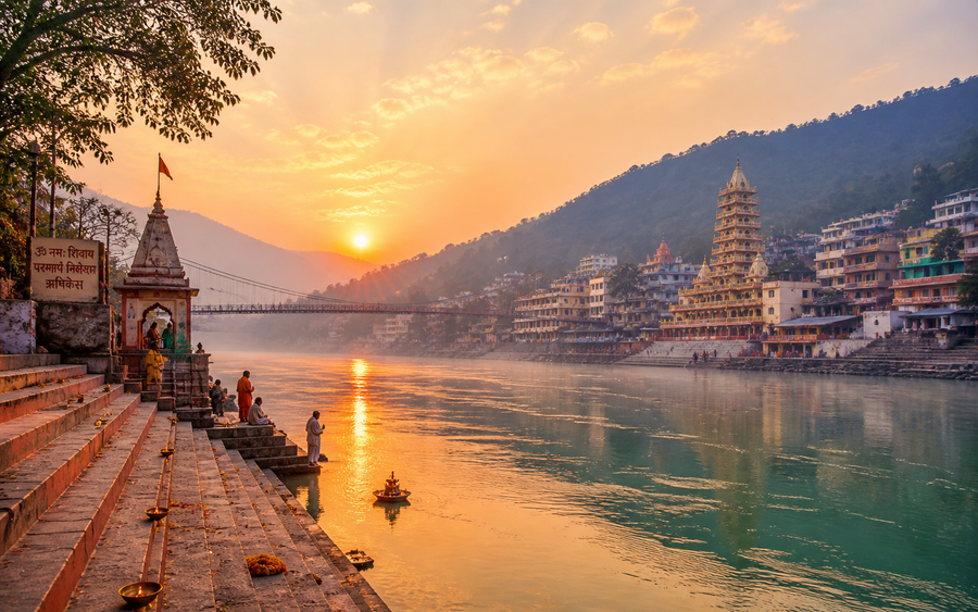 Rishikesh Ganga ghats The Aum Co.
